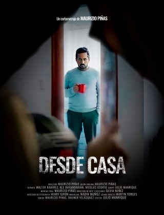 Poster del cortometraje Desde casa